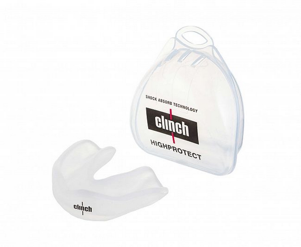 Капа одночелюстная Clinch Competition Single Layer Mouthguard C511 прозрачный