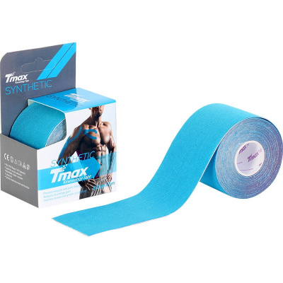 Тейп кинезиологический 5см x 5мTmax Synthetic 423327 голубой