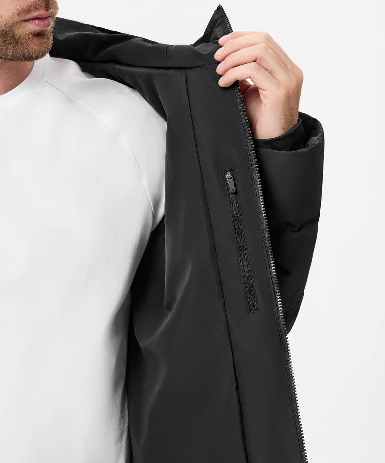 Пальто утепленное Jogel ESSENTIAL PerFormPROOF Padded Coat, черный