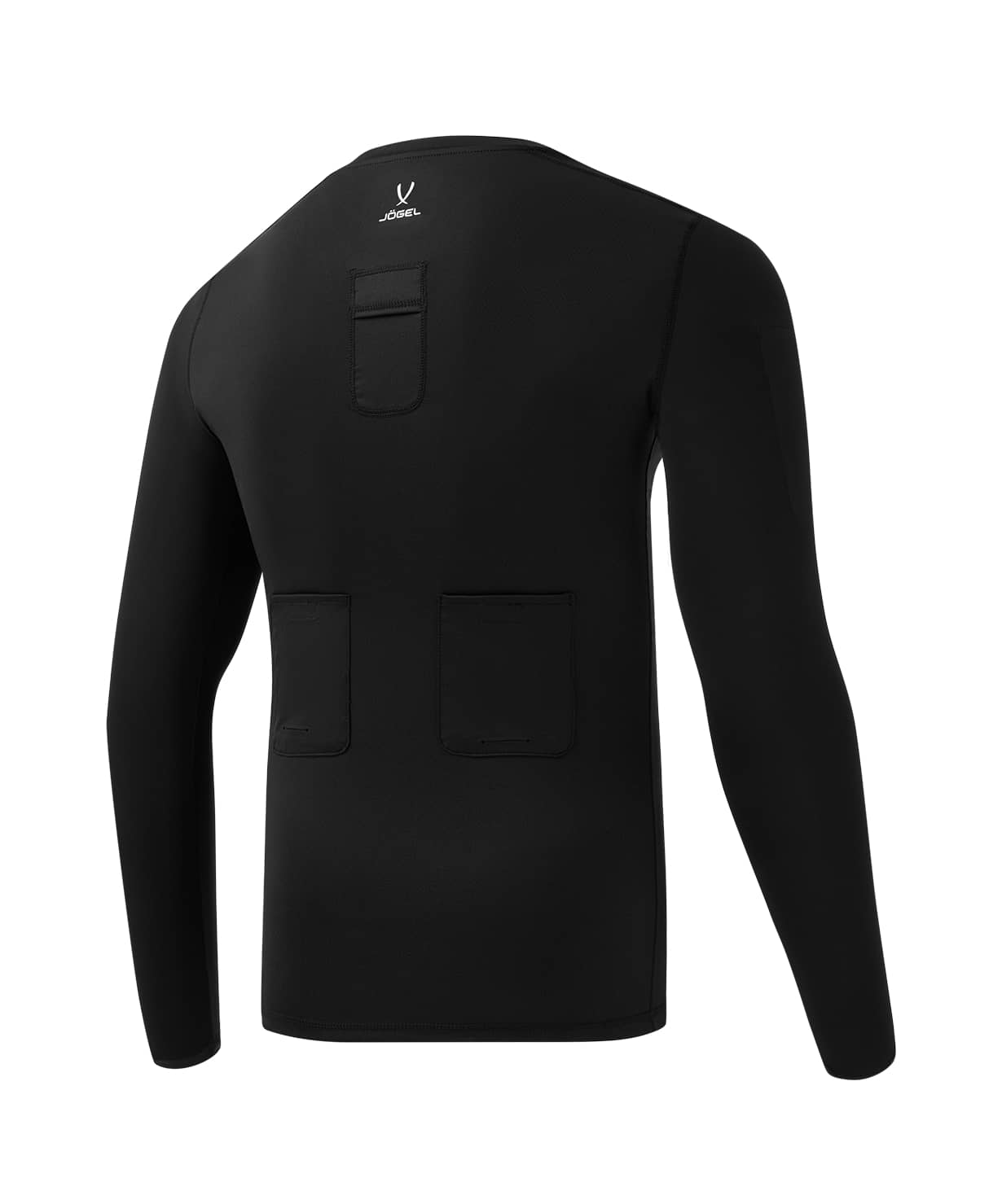 Футболка компрессионная с длинным рукавом судейская Jogel PerFormDRY Referee Baselayer Tee LS, черный