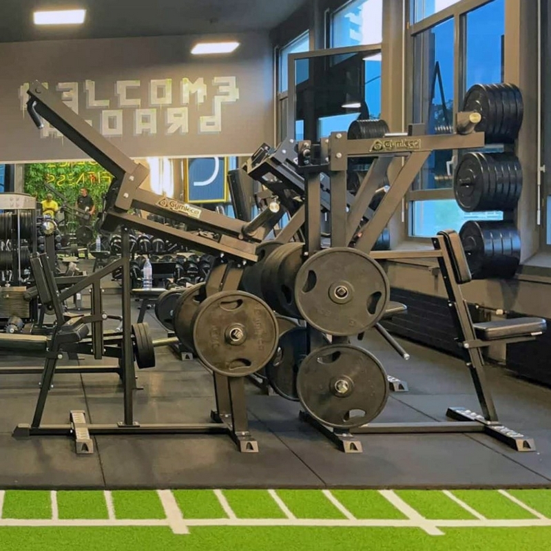 Верхняя тяга Gymleco 011 на свободных весах | Premium Fitness