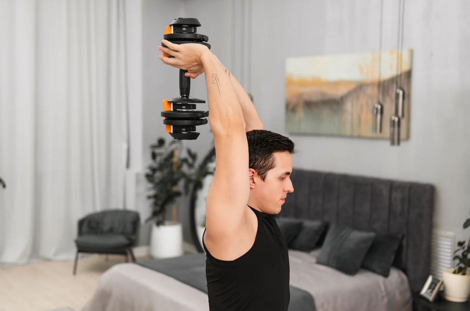 Регулируемая гантель 12,5 кг GENAU Best Dumbbell
