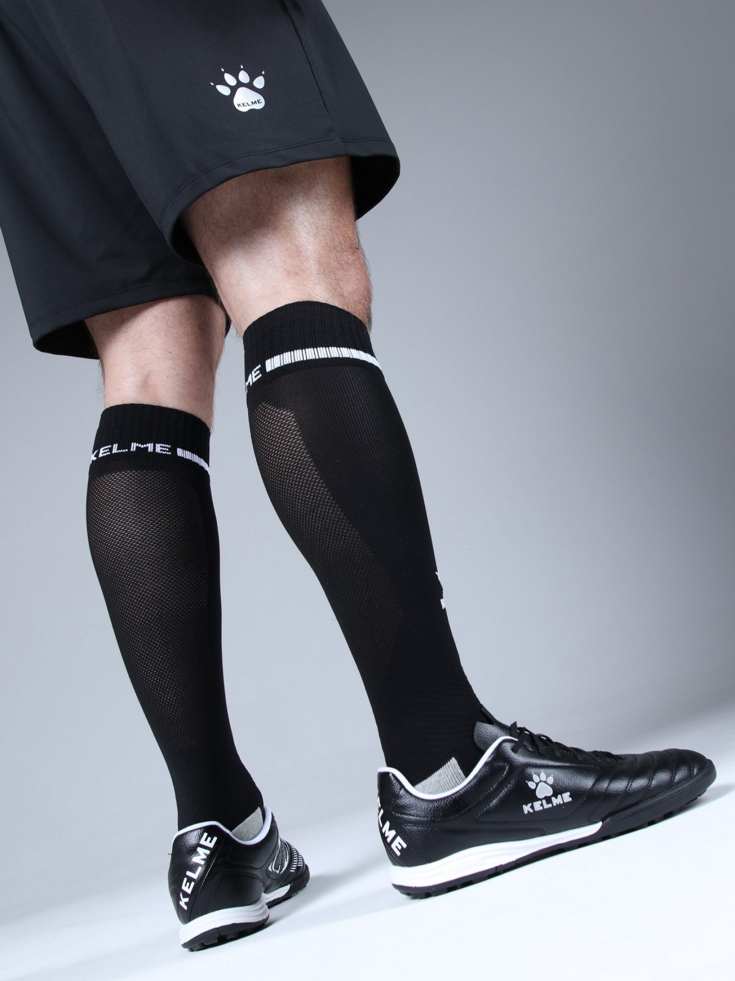Гетры Kelme Adult Long Football Socks 8101WZ5001-003 Black