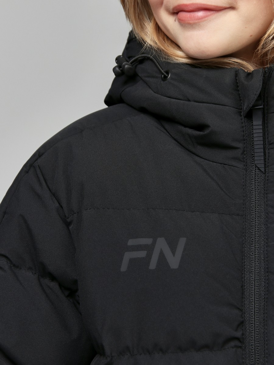 Детский пуховик FN Snowfall Long Kid KFN4201001-000 Black