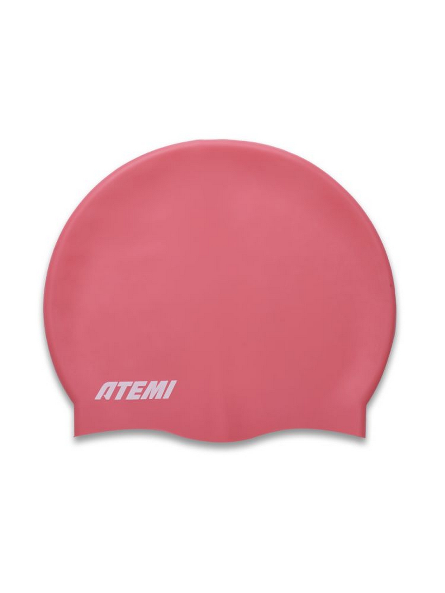 Шапочка для плавания Atemi light silicone cap Bright red FLSC1R красный