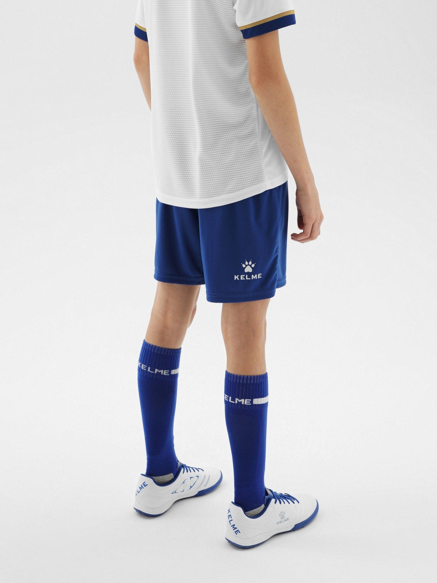 Детская футбольная форма Kelme Football Suit 8351ZB3158-104 White\Blue