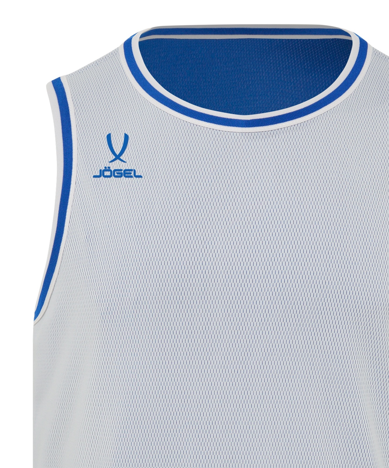 Майка двухсторонняя Jogel DIVISION PerFormDRY Double-Side Jersey, синий\белый