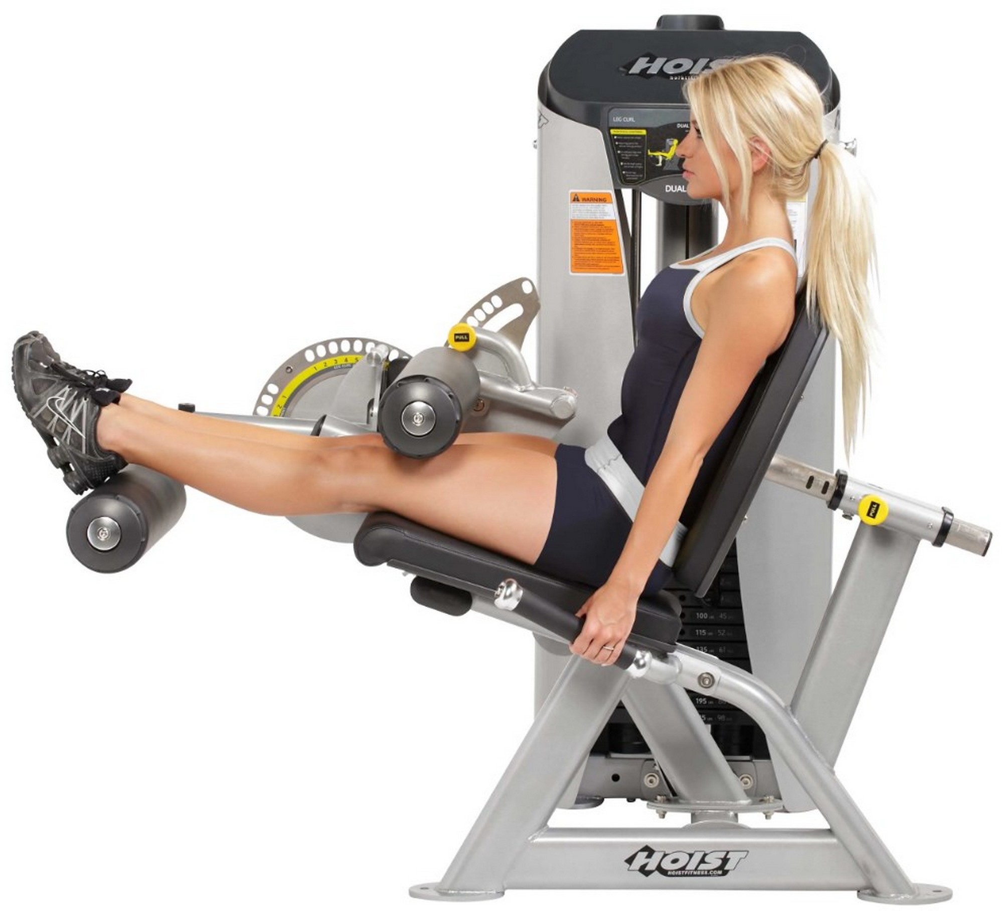 Hoist HD-3400 Разгибание и Сгибание Ног Сидя | Premium Fitness