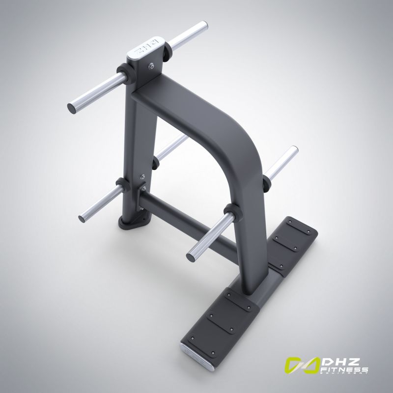 Стойка для олимпийских дисков DHZ E7054 | Premium Fitness