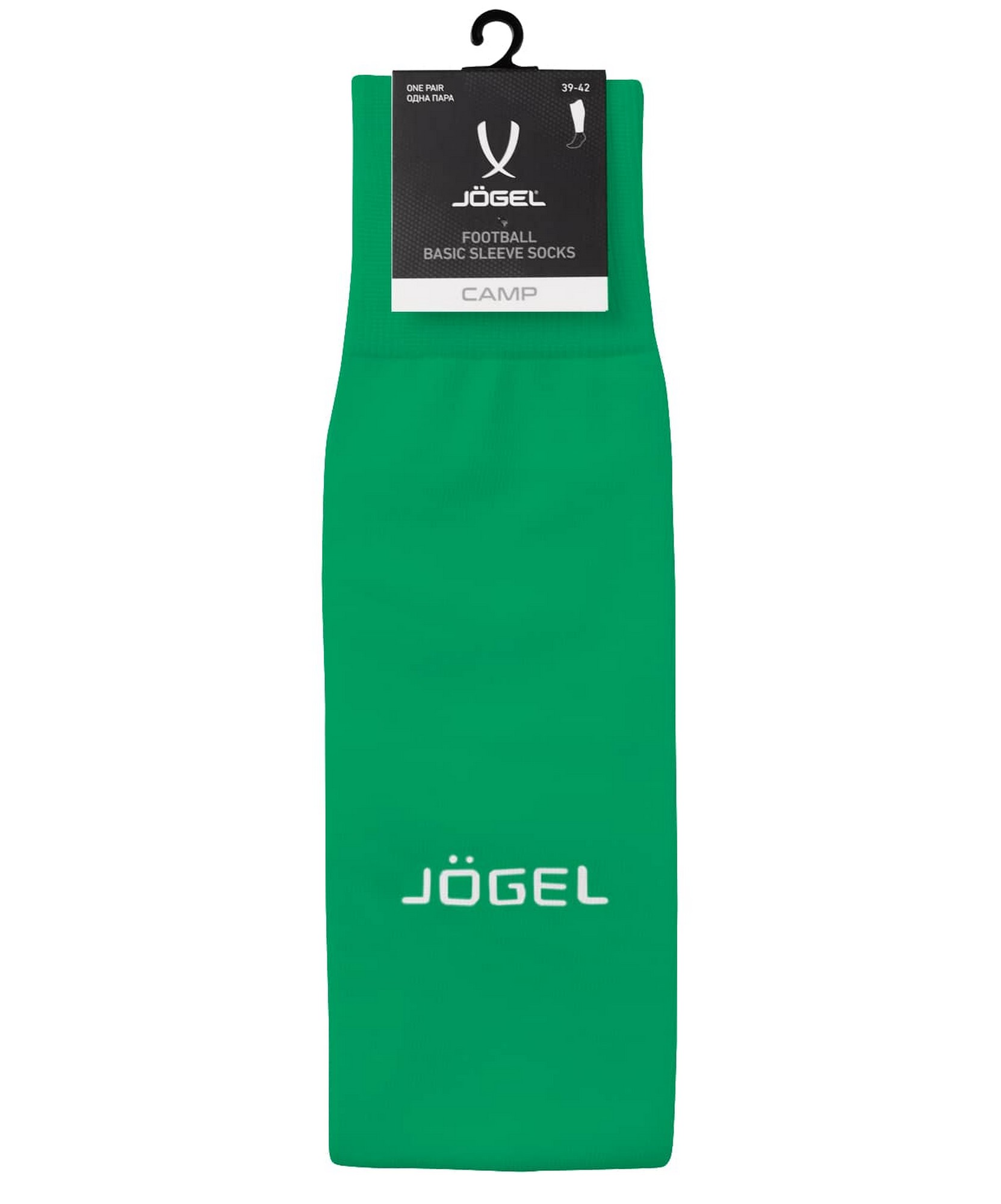 Гольфы футбольные Jogel Camp Basic Sleeve Socks зеленый\белый