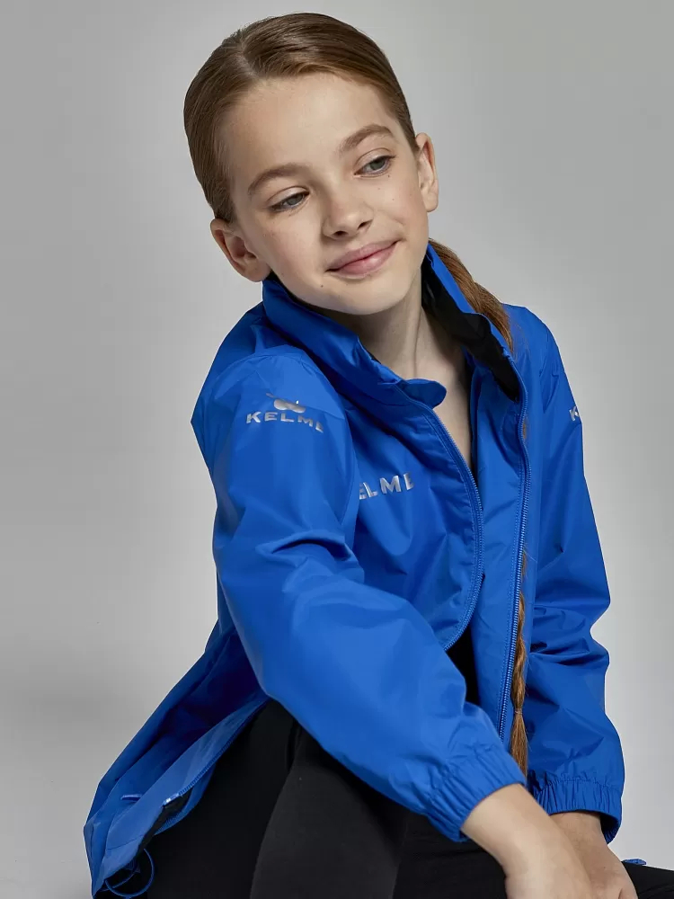 Детская ветровка Kelme Children's Raincoat 3803241-400 Blue
