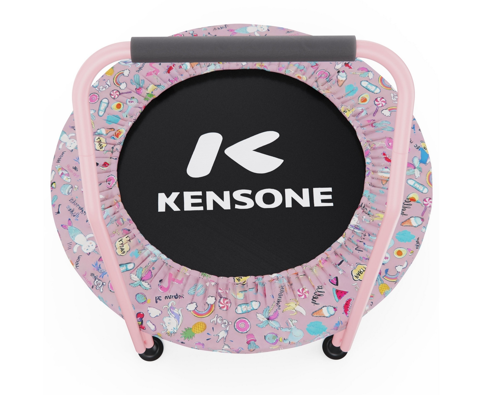 Детский батут с поручнем 36" DFC KENSONE BSD-KT-U bar-Pink