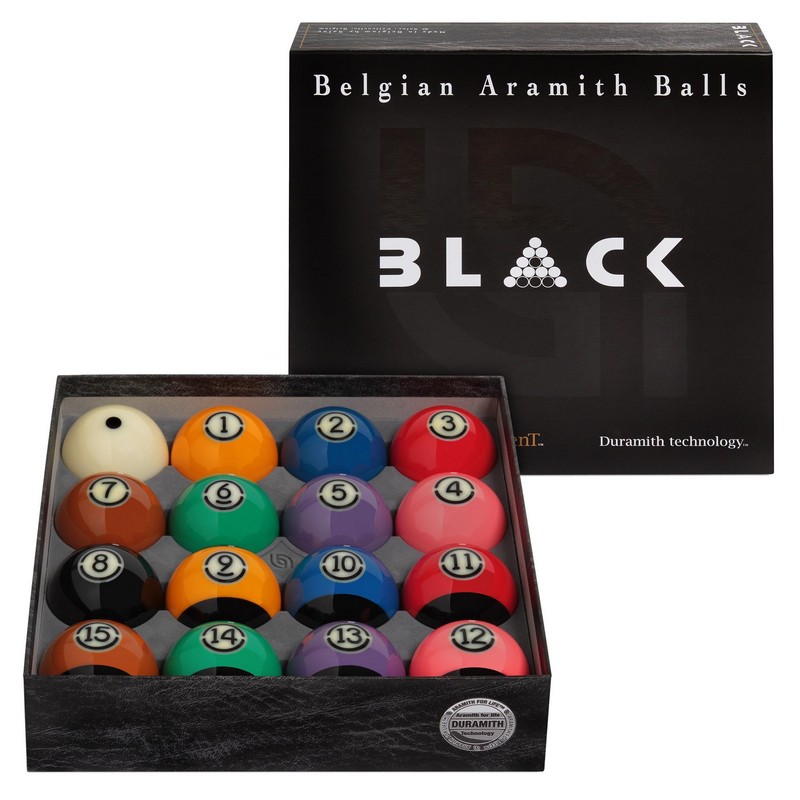 Шары Pool Aramith Tournament Black TV ø57,2мм