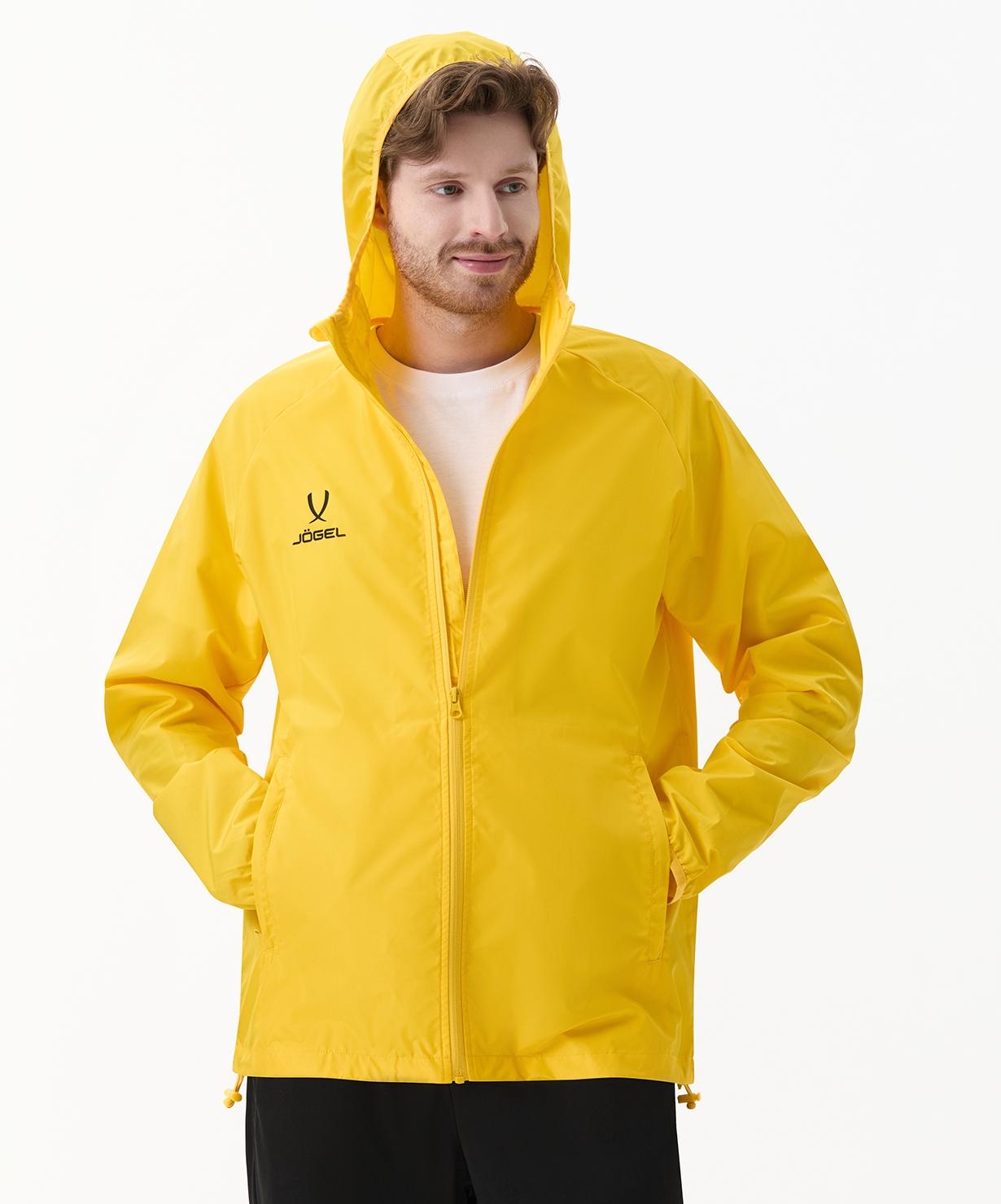 Куртка ветрозащитная Jogel CAMP Rain Jacket, желтый