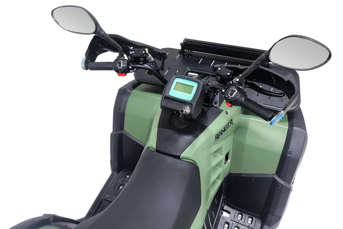 Грузовой электроквадроцикл RuTrike Рейнджер 026255-3232 зеленый