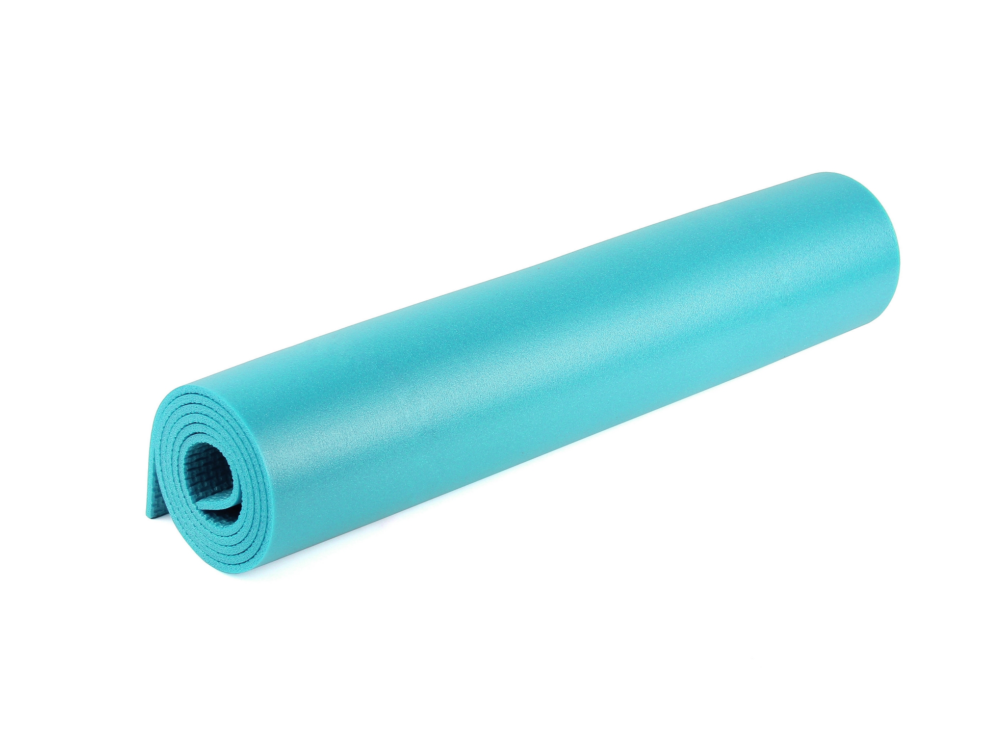 Коврик для спорта 140x50x0,5см Fitness, бирюза