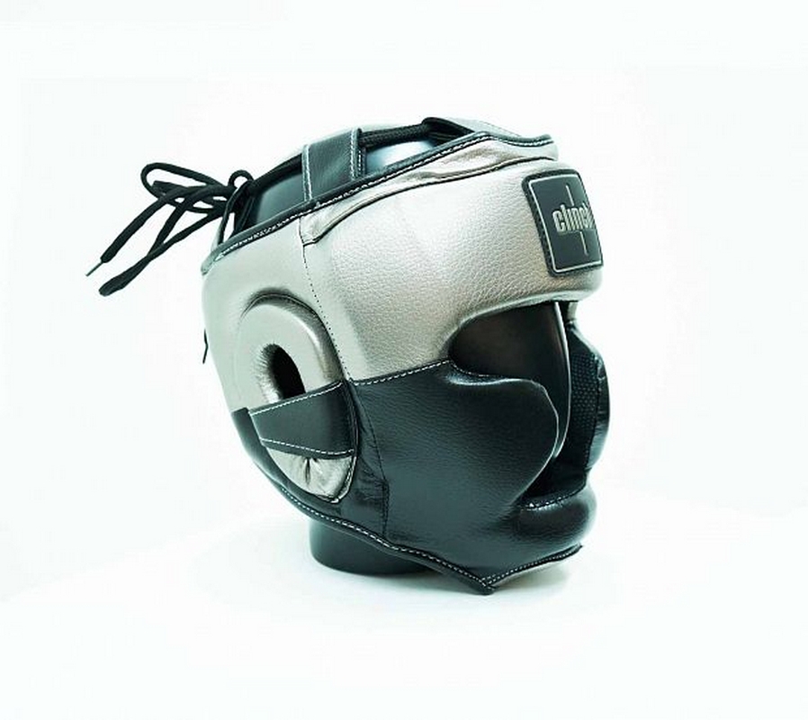 Шлем боксерский Clinch Punch 2.0 Full Face C148 черно-бронзовый