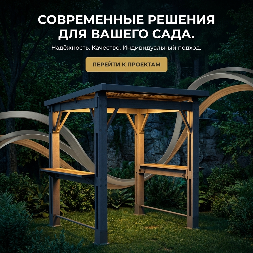 Беседки для отдыха на природе