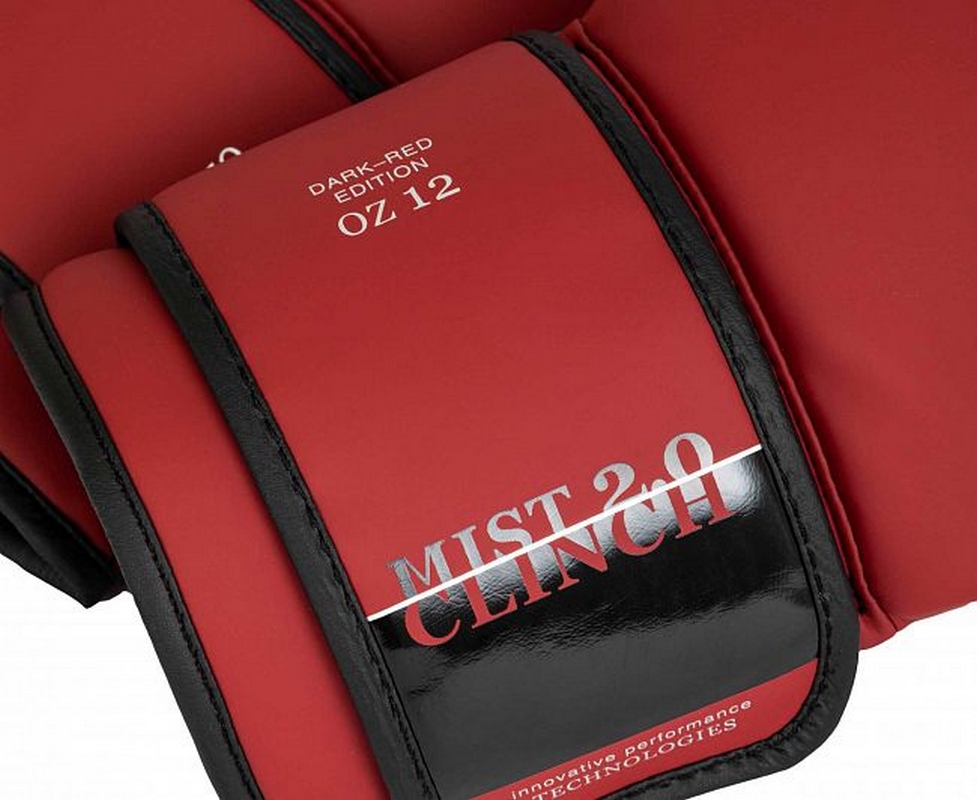 Перчатки боксерские Clinch Mist 2.0 C183 темно-красный