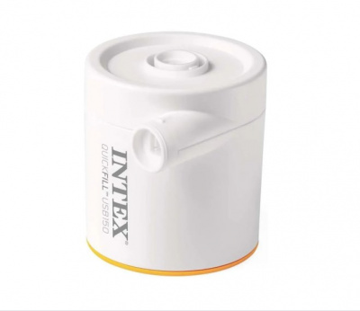 Насос электрический USB 5В, 2А "USB150 Air Pump", 2 насадки в комплекте Intex 66616
