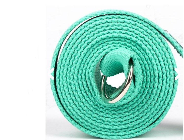 Ремень для йоги 180 см Yoga Belt and Sling 2 in 1 Myga RY987 бирюзовый