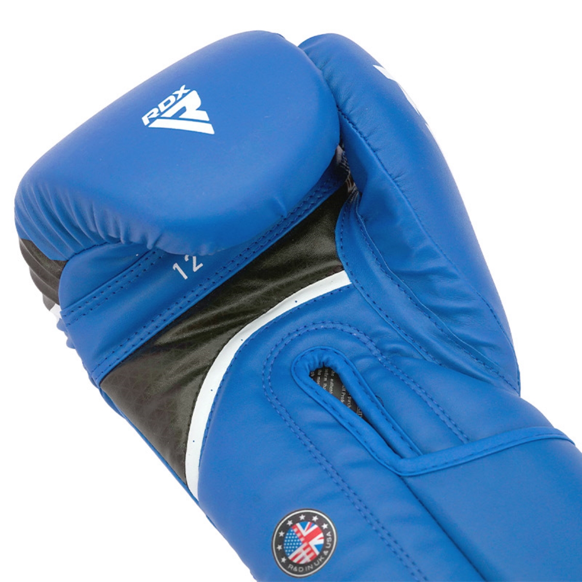Перчатки RDX Aura Plus T-17 BGR-T17UB-12OZ+ синий\черный