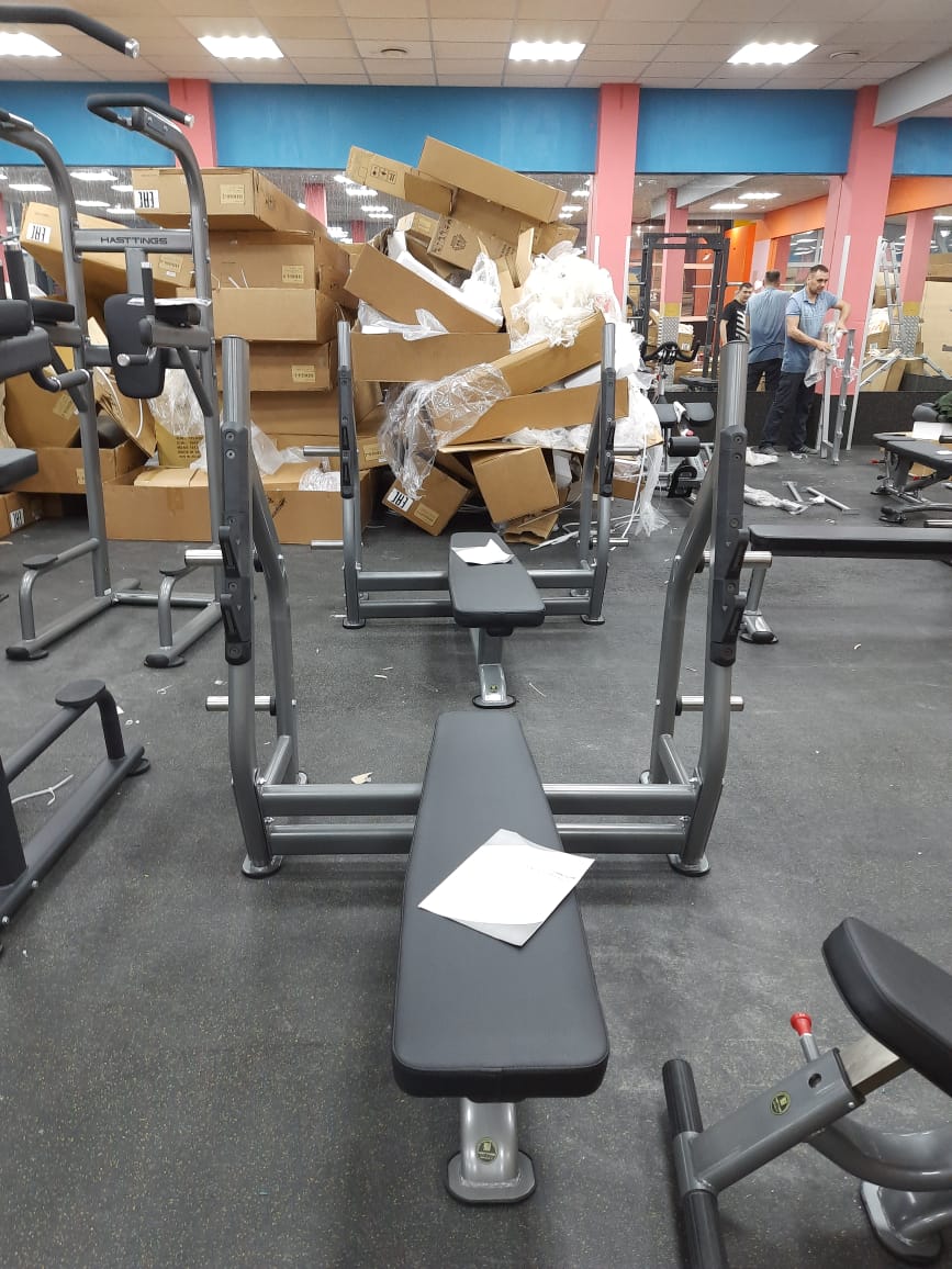 Скамья для жима горизонтальная Hasttings Digger HD004-4 | Premium Fitness