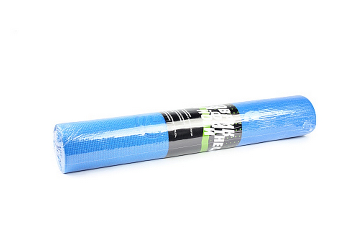 Коврик для фитнеса и йоги 173х61х0,4см Larsen PVC, синий