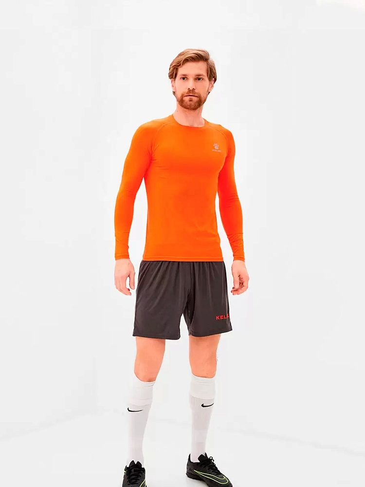 Термобелье (верх) Kelme Tech Fit L\S (Thin) 3891113-807 Orange