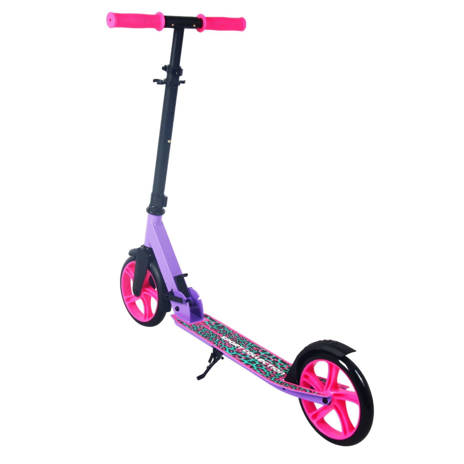 Самокат 200мм Sport Collection CK-SA200-4 pink (фонарь и наклейка в подарок)