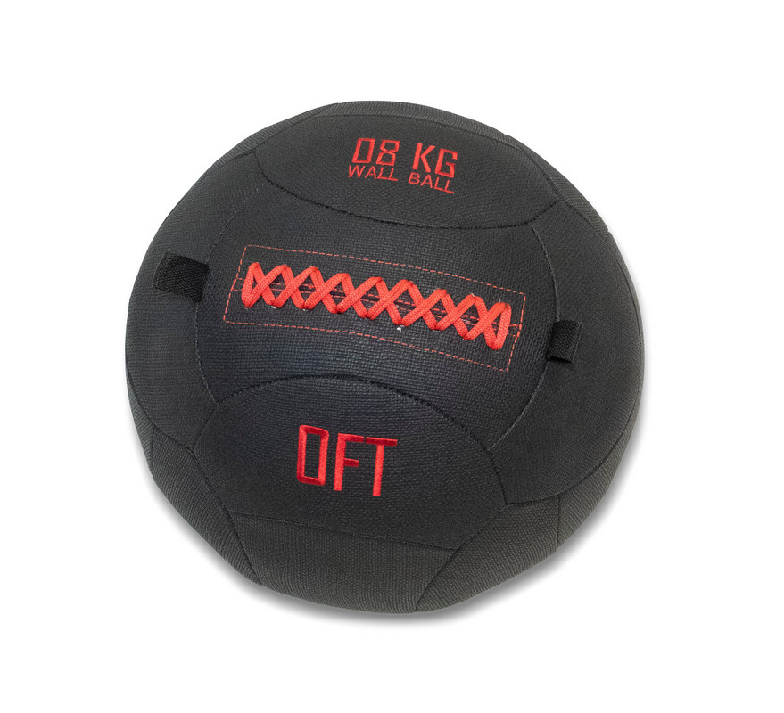 Тренировочный мяч Wall Ball Deluxe 8 кг Original Fit.Tools FT-DWB-8