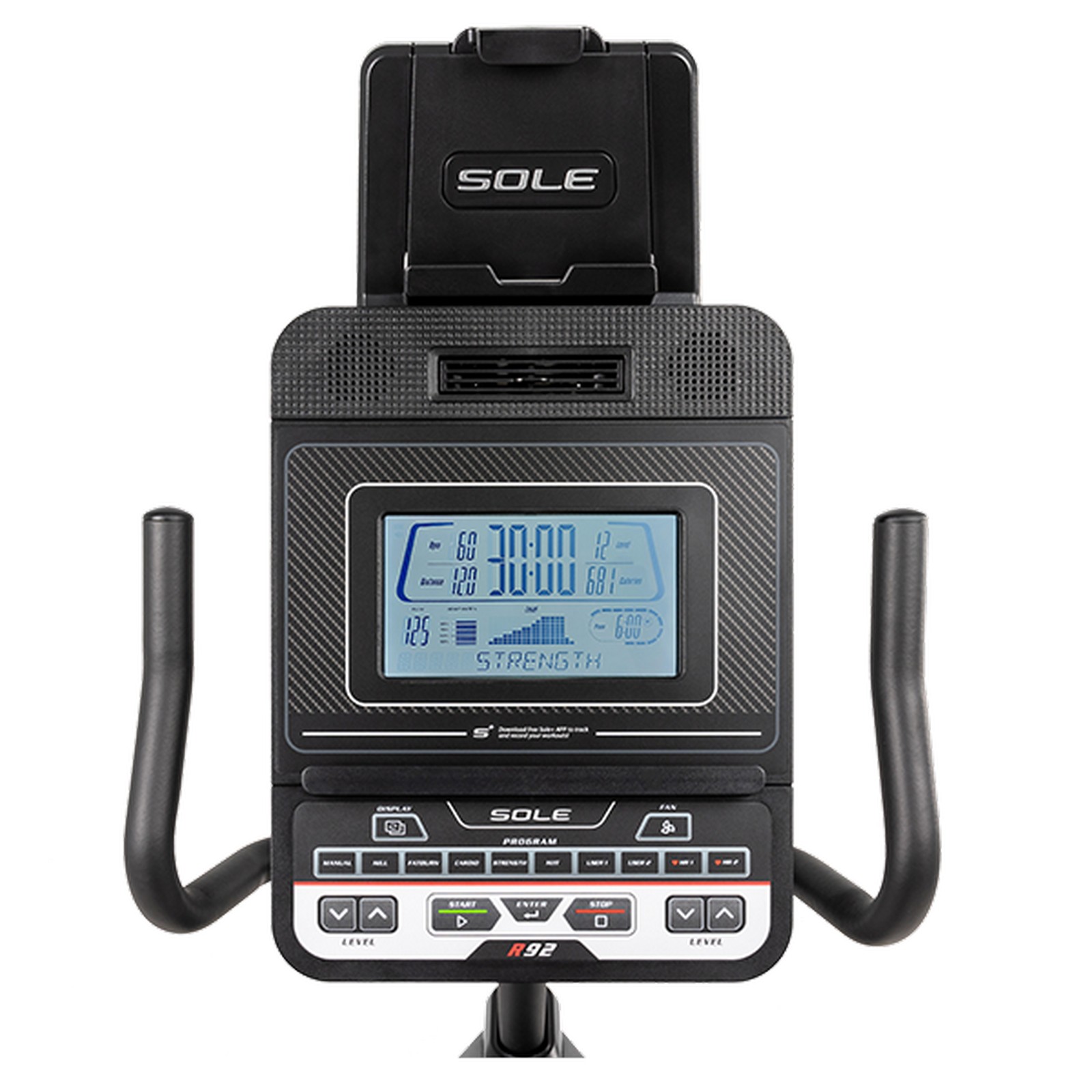 Горизонтальный велотренажер Sole Fitness R92 2023