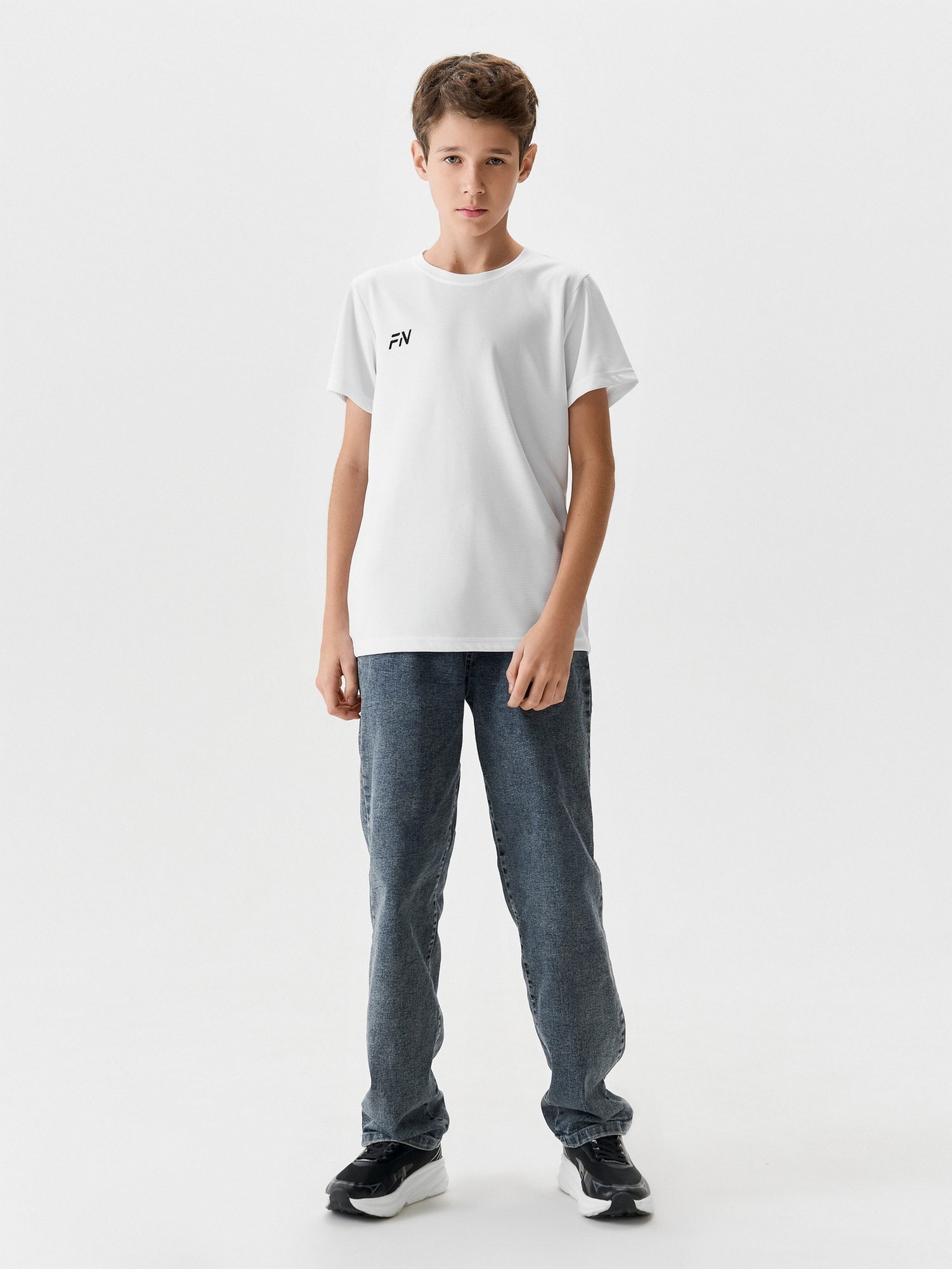 Детская футболка FN T-Shirt Kid KFN4011001-100 White