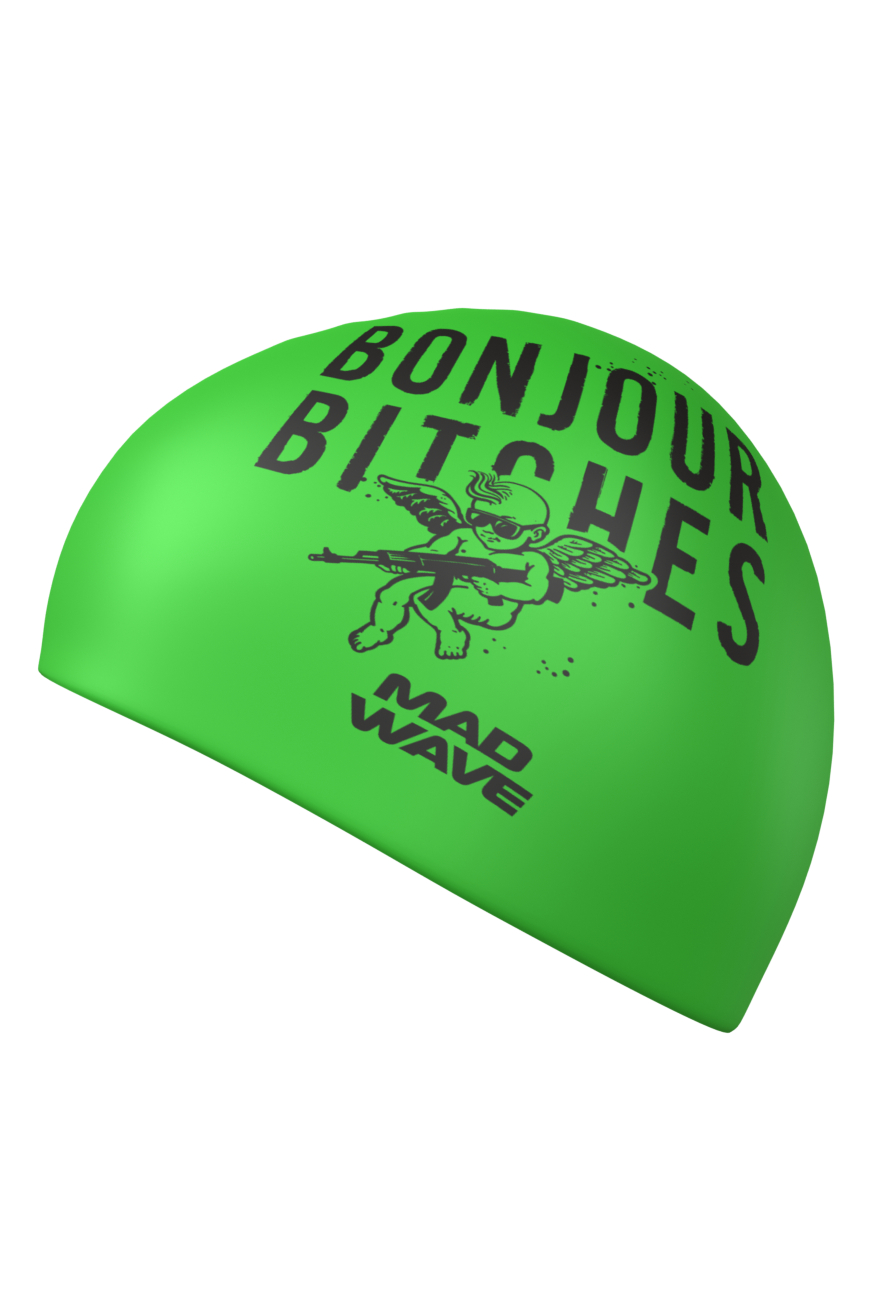 Силиконовая шапочка Mad Wave Bonjour M0554 61 0 00W салатовый