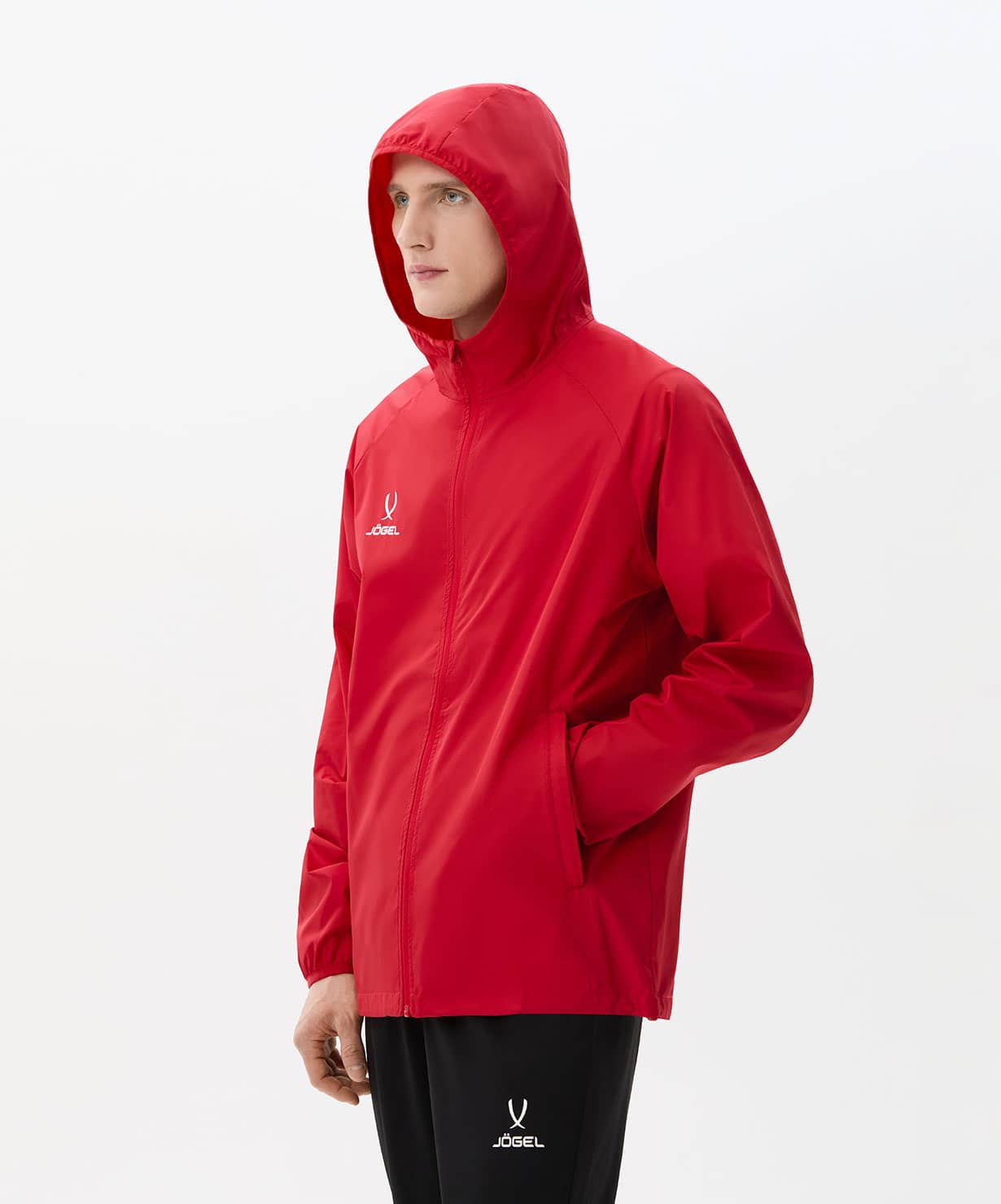 Куртка ветрозащитная Jogel CAMP Rain Jacket, красный