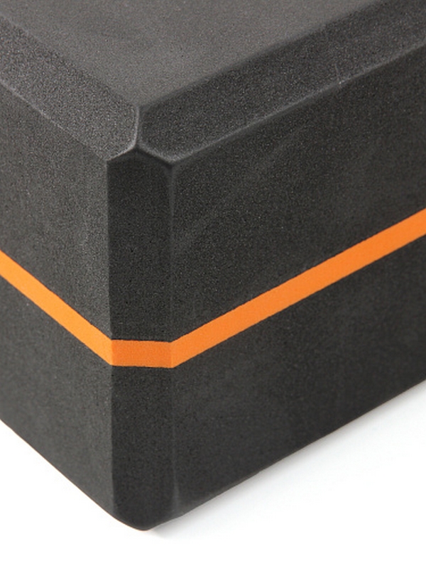 Блок для йоги 22,8x15,2x10см Start Up NT18022B черный