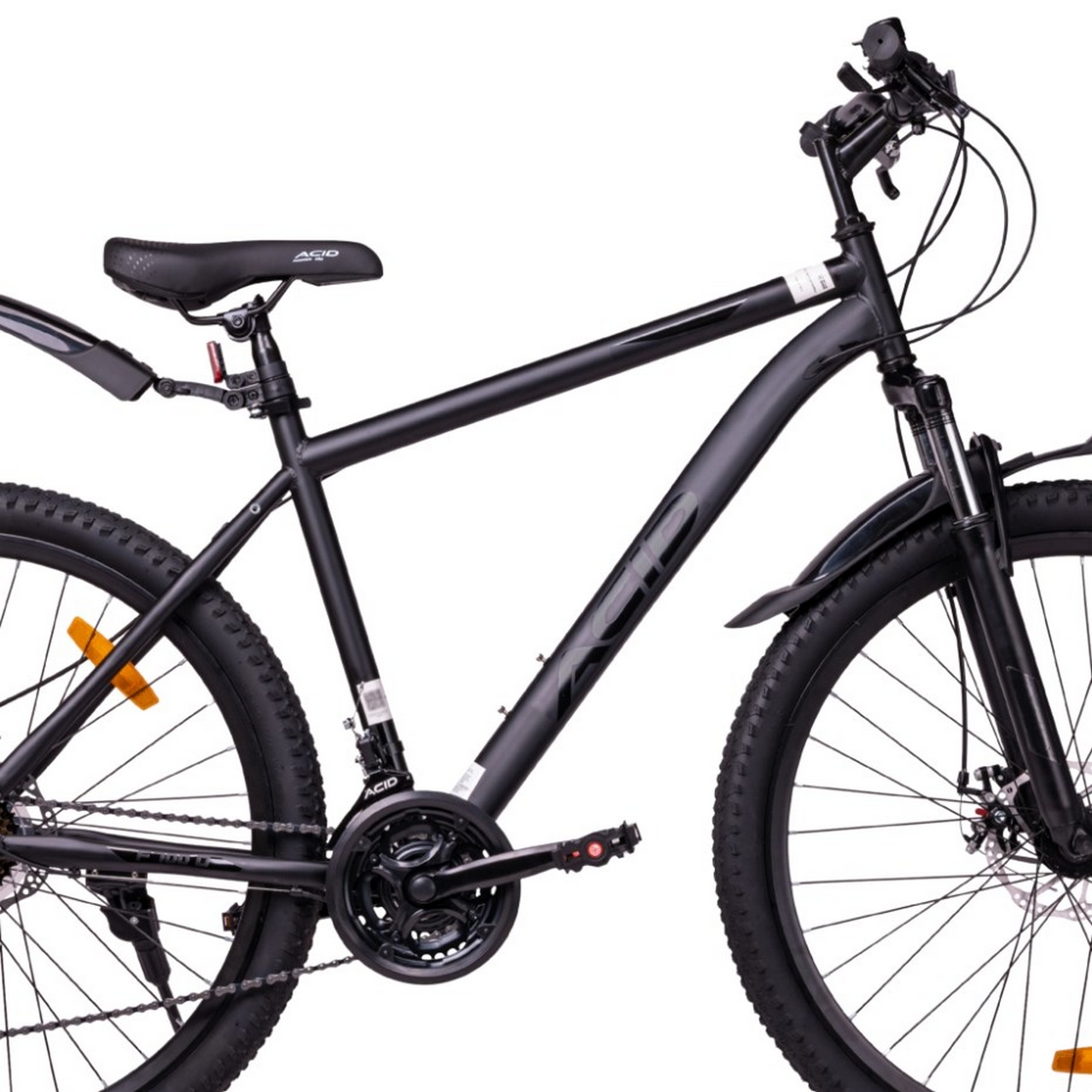 Велосипед 27,5" Acid F 700 D Black 053986 Flat\Black