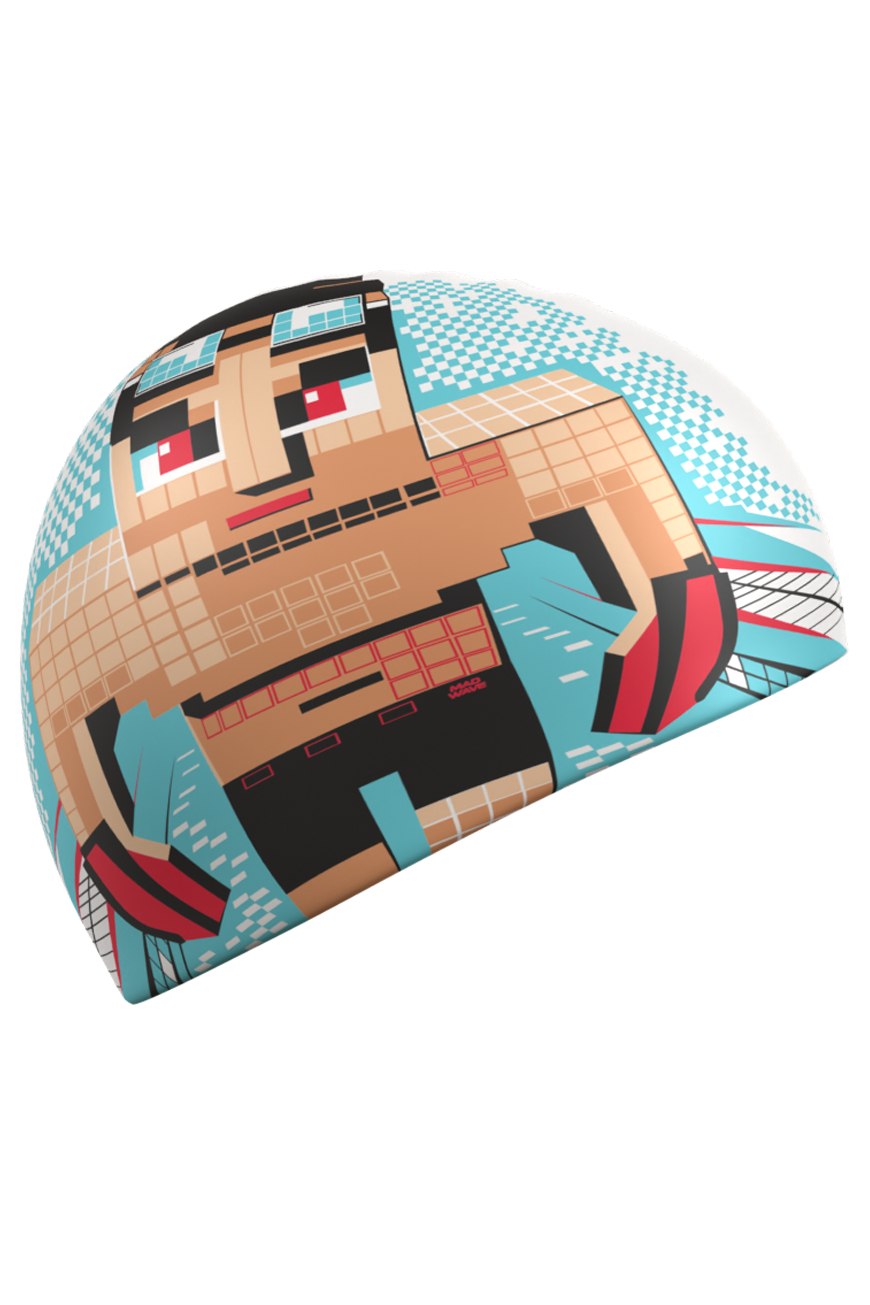 Юниорская силиконовая шапочка Mad Wave Swim hero M0574 27 0 00W