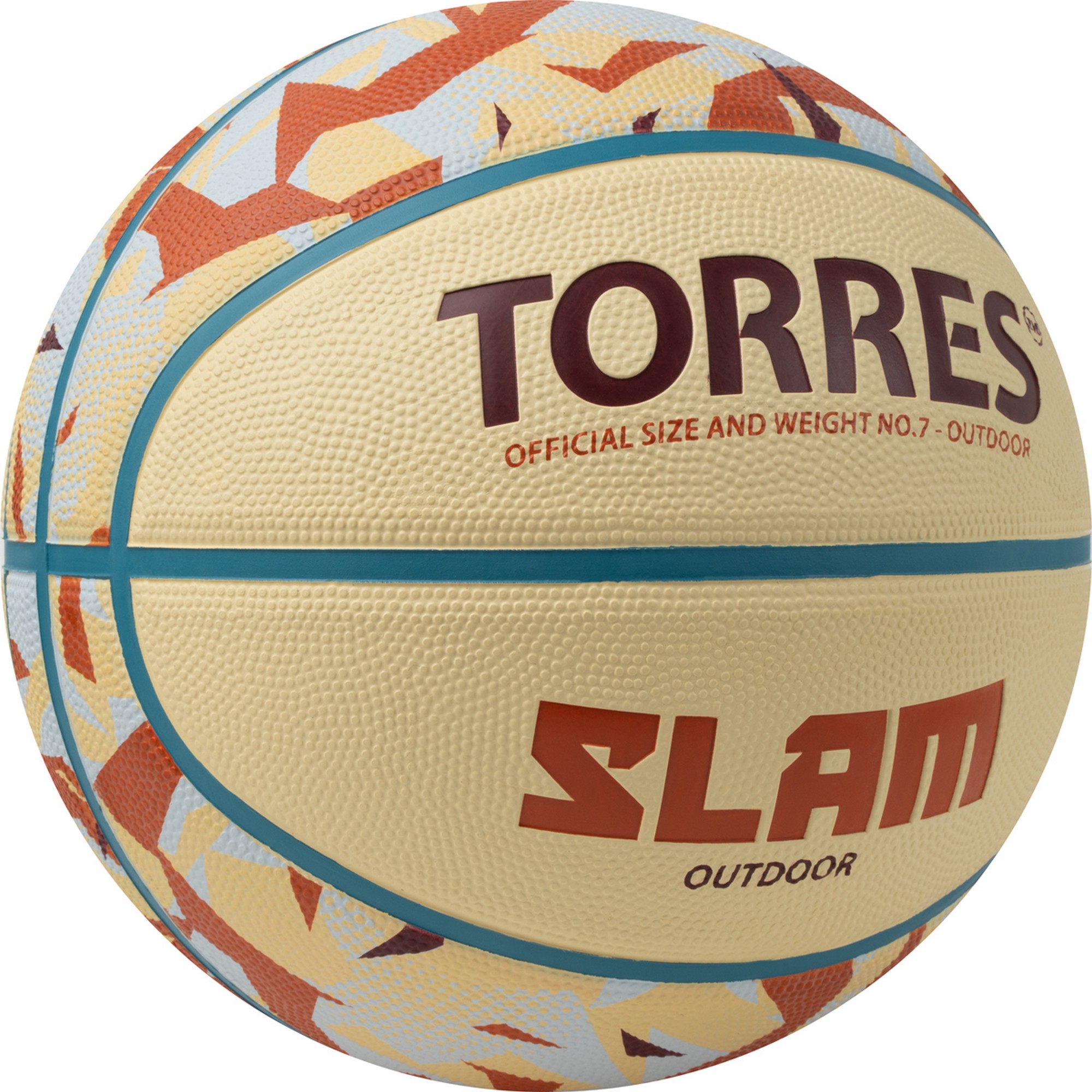 Мяч баскетбольный Torres Slam B023147 р.7