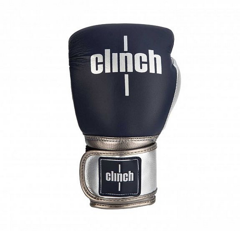 Перчатки боксерские Clinch Prime 2.0 C152 темносине-серебристый