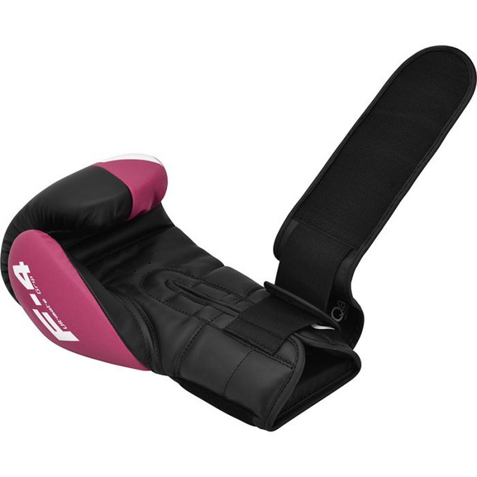 Перчатки тренировочные RDX BGR-F4P-8oz розовый\черный
