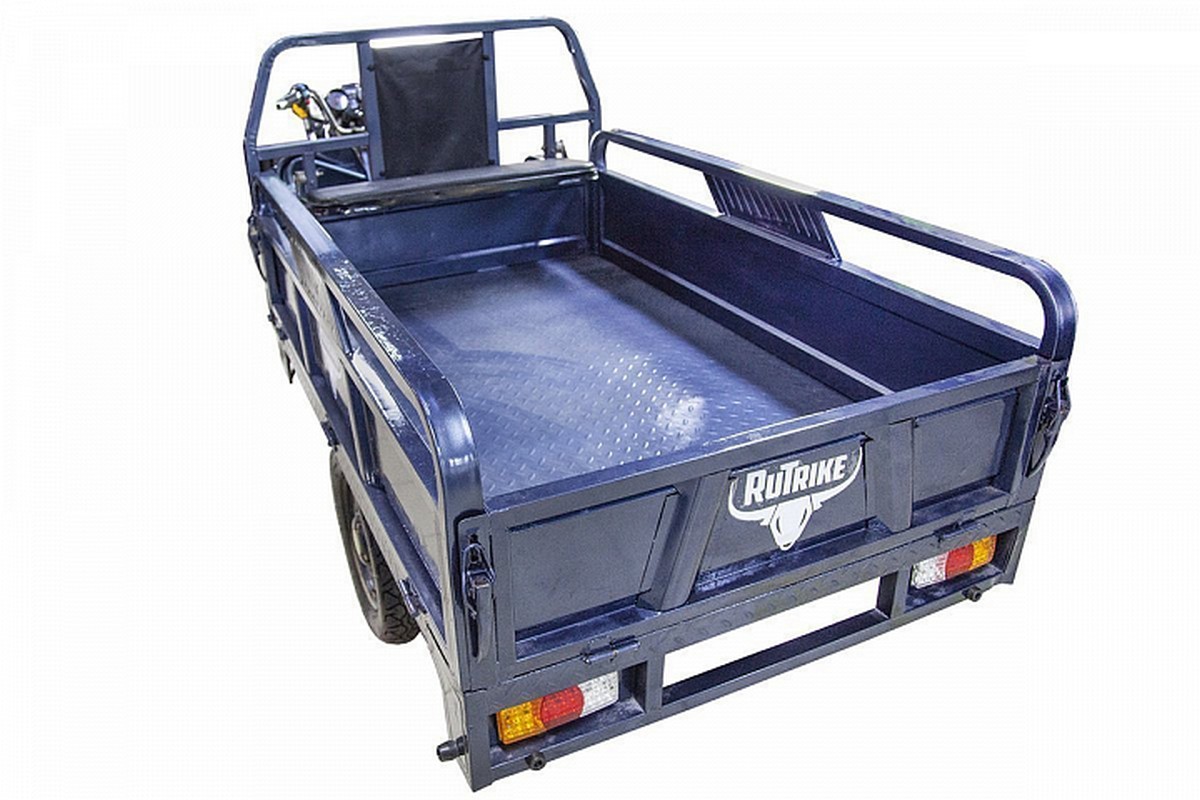 Грузовой электротрицикл RuTrike D4 1800 60V1500W 023293-2495 темно-серый