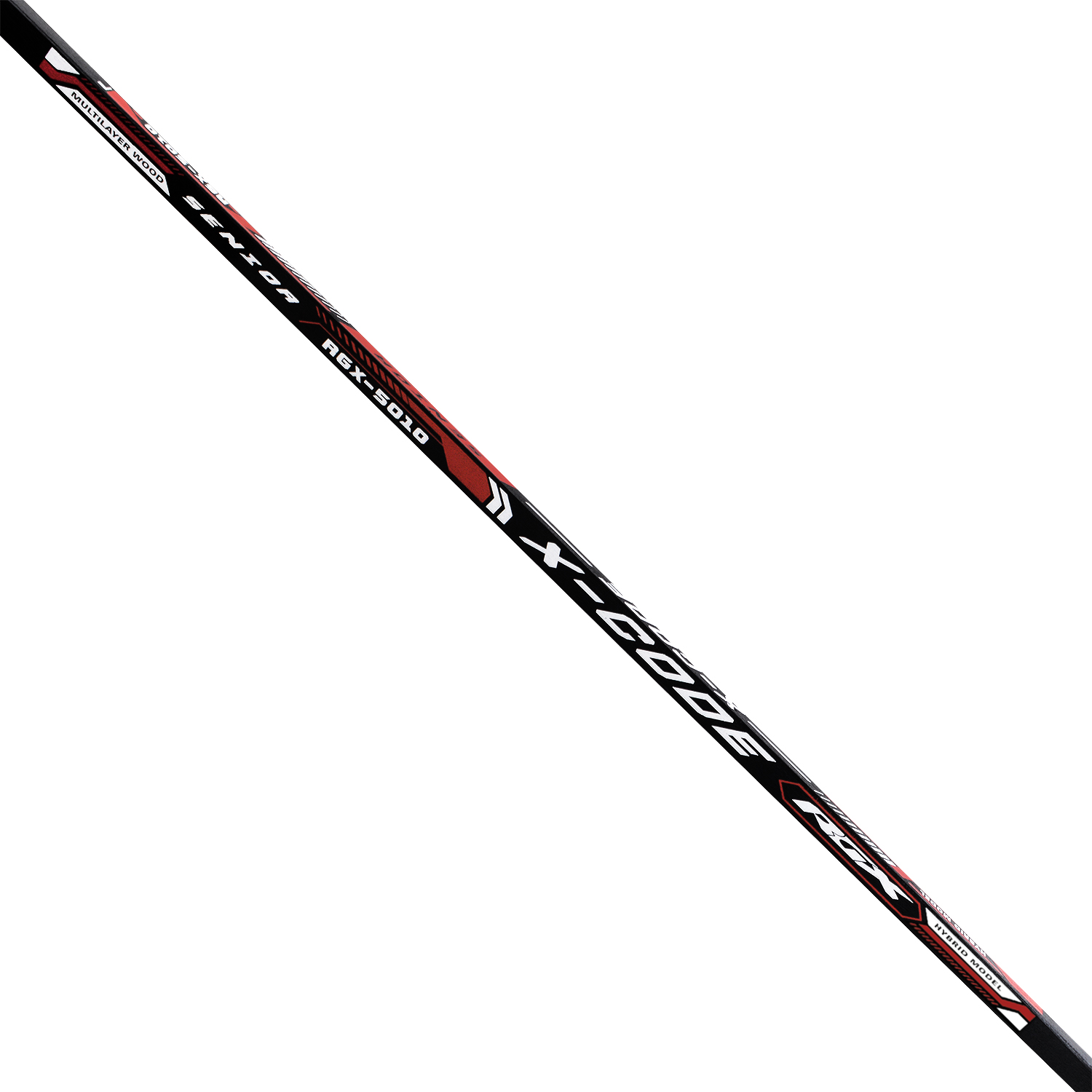 Клюшка для х/ш, SENIOR L RGX RGX-5010 Black\Red (Продается только по 10шт)