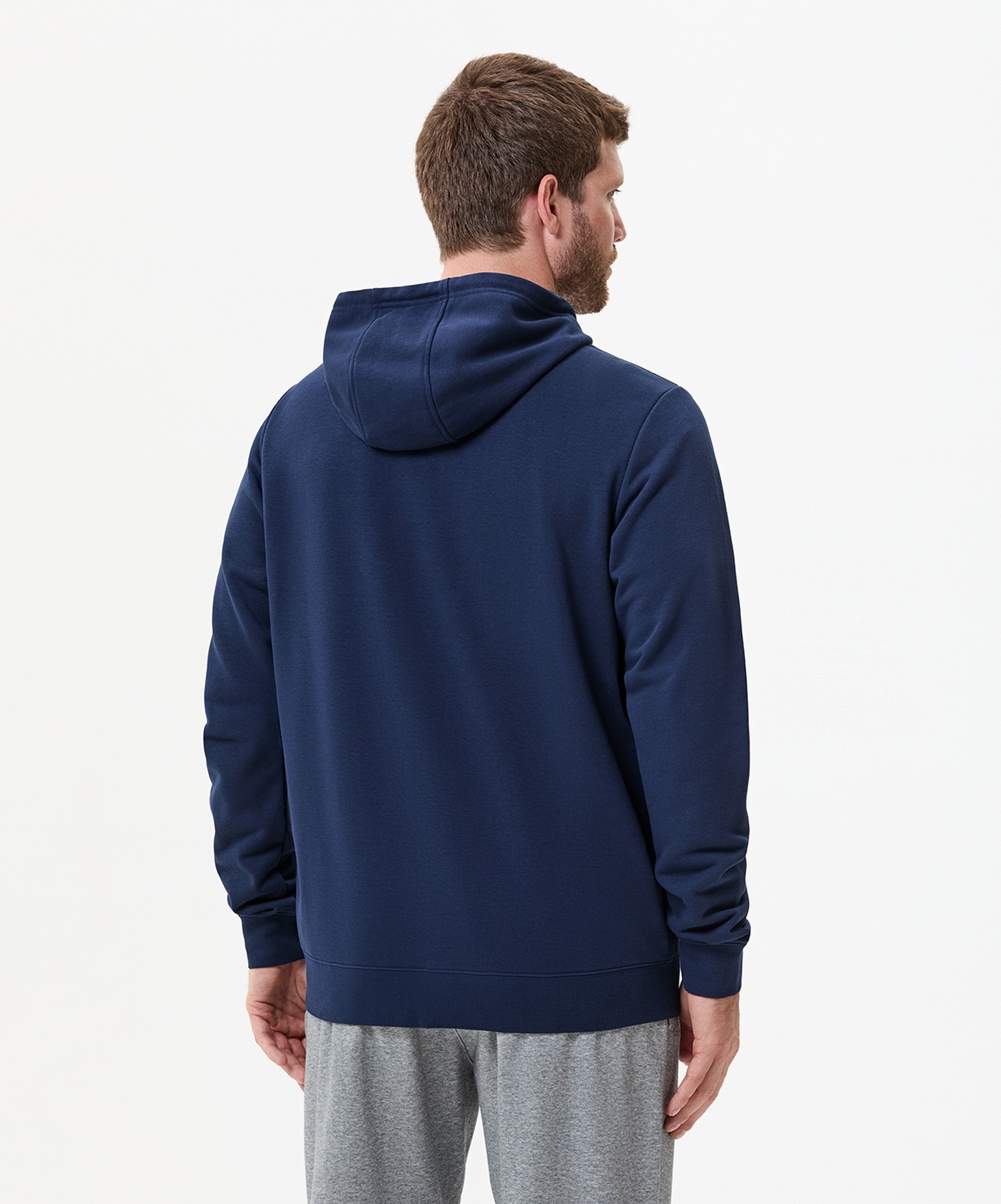 Худи на молнии Jogel ESSENTIAL Cotton Zip Hoodie, темно-синий