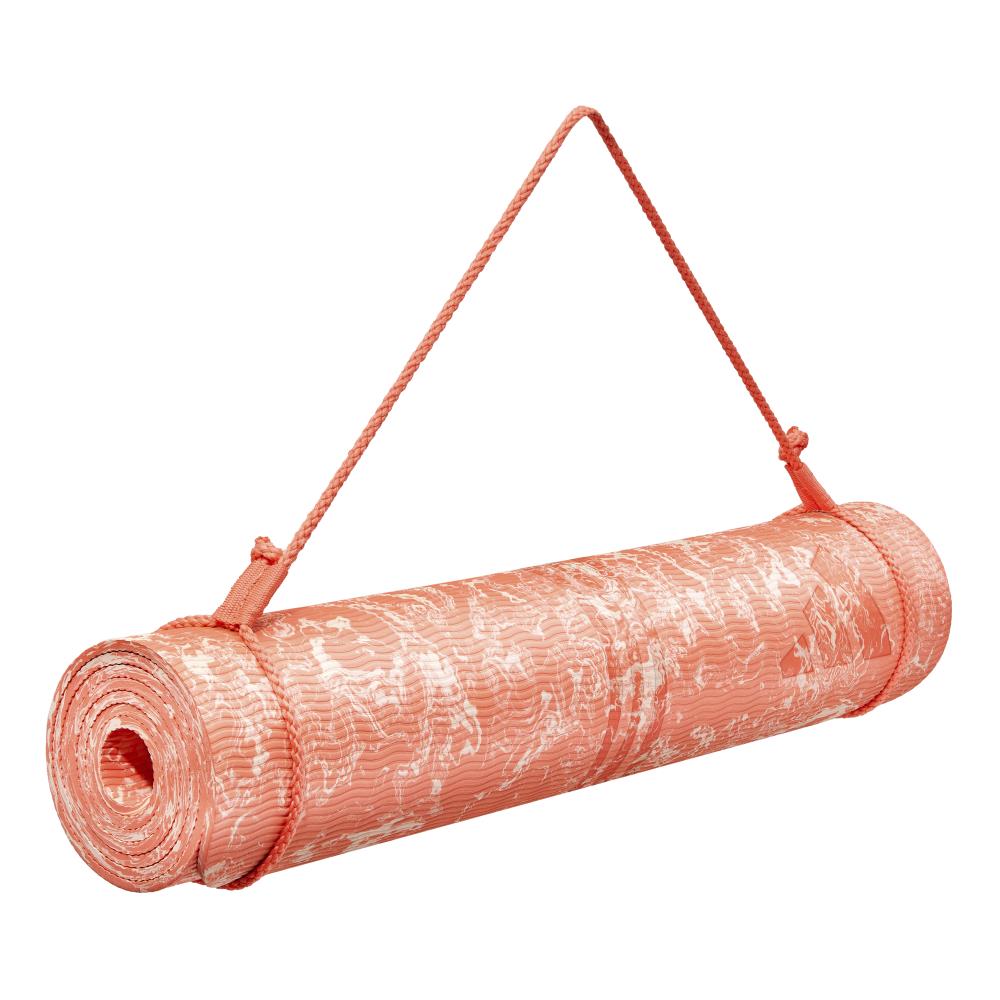 Коврик (мат) для йоги 176x61x0.5 Adidas ADYG-10500CF, цвет коралловый