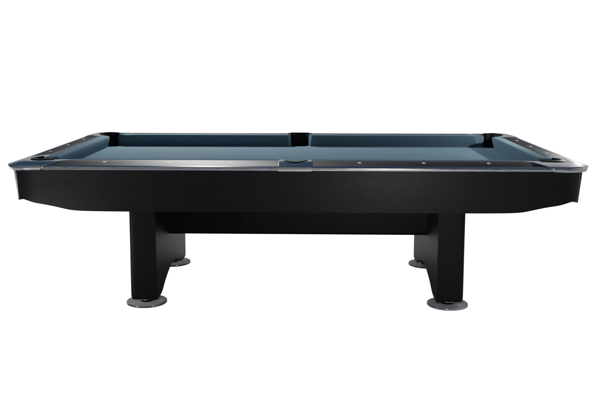 Бильярдный стол для пула, 9 ф, в комплекте, аксессуары + сукно Dynamic Billard Competition II55.006.09.5 матово-чёрный