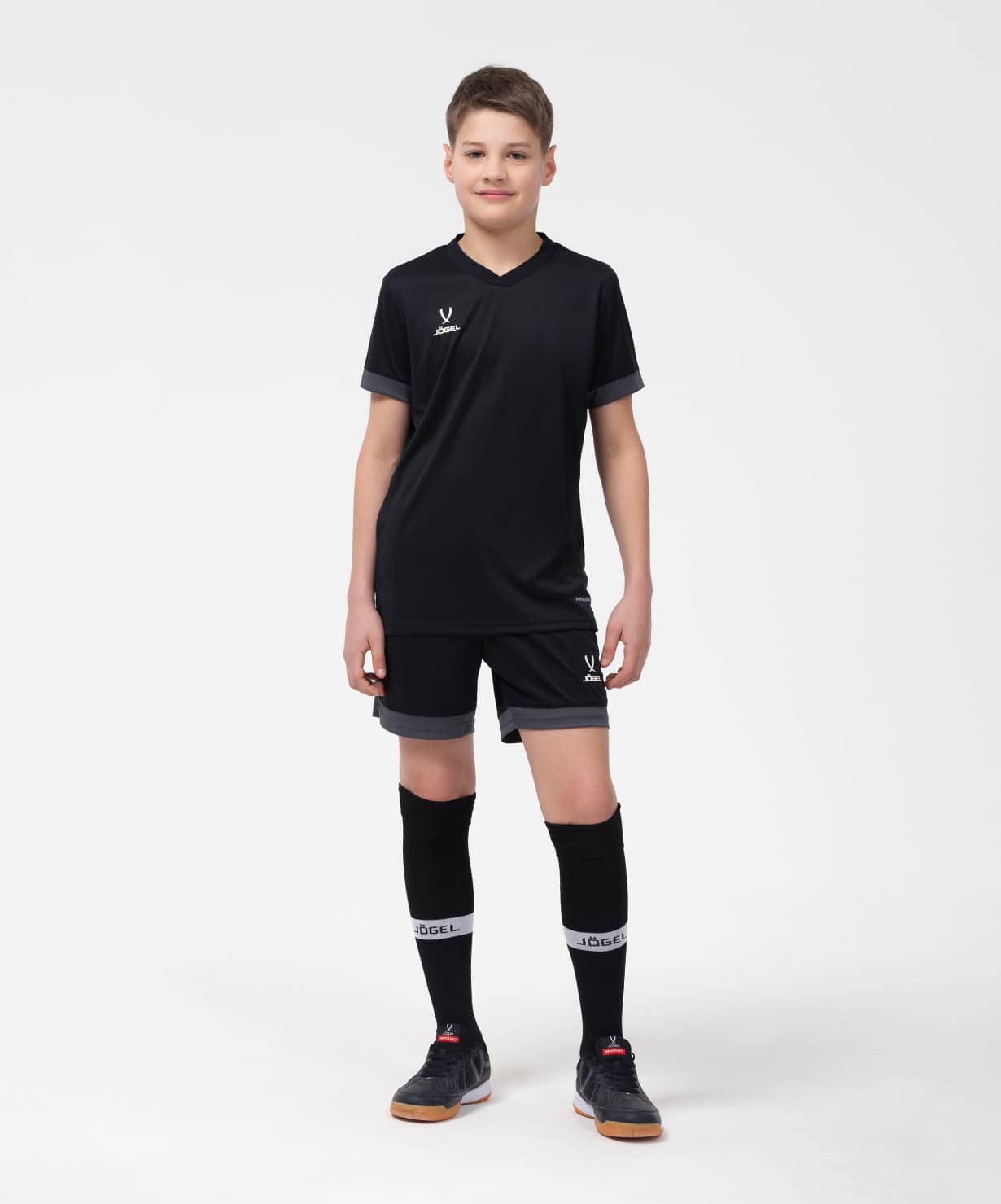 Шорты игровые Jogel DIVISION PerFormDRY Union Shorts, черный/темно-серый/белый