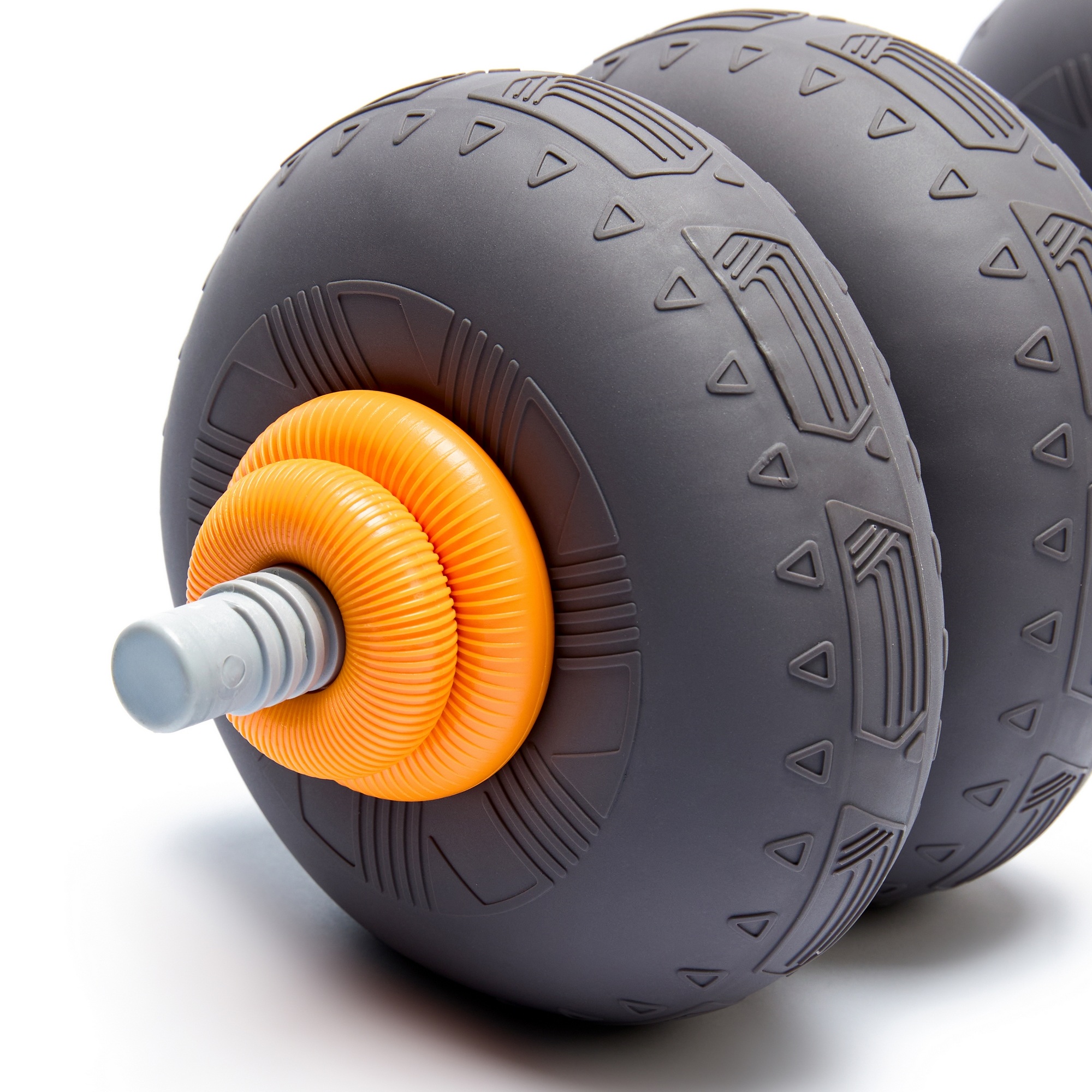 Мягкая гантель 15 кг Live Pro Soft Dumbbell RUMFYL03-15KG серый\оранжевый