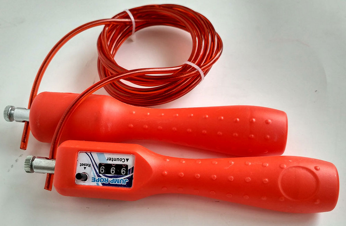Скакалка Sportex со счетчиком 2,8 м R18157-2