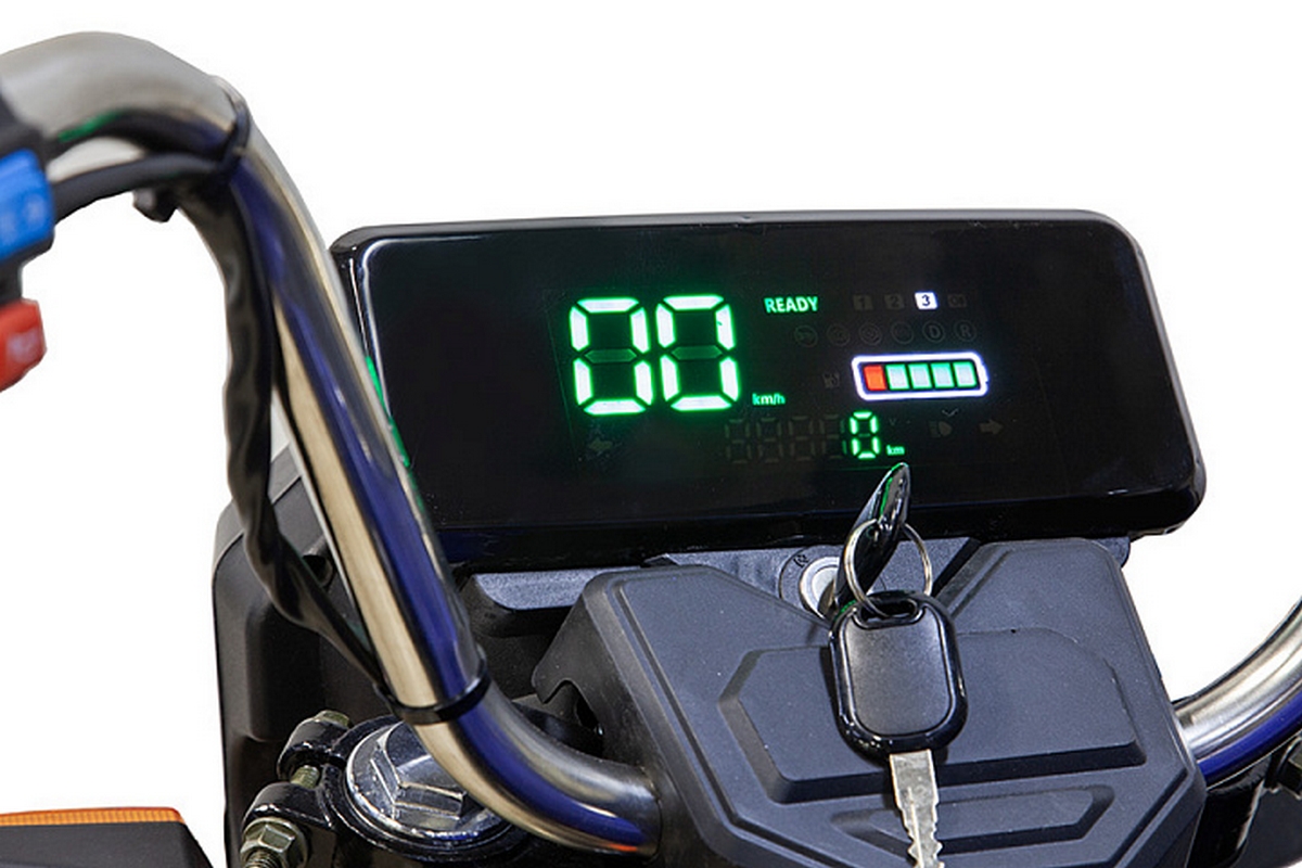 Грузовой электрический трицикл RuTrike D4 1800 60V1200W 021494-1980 зеленый